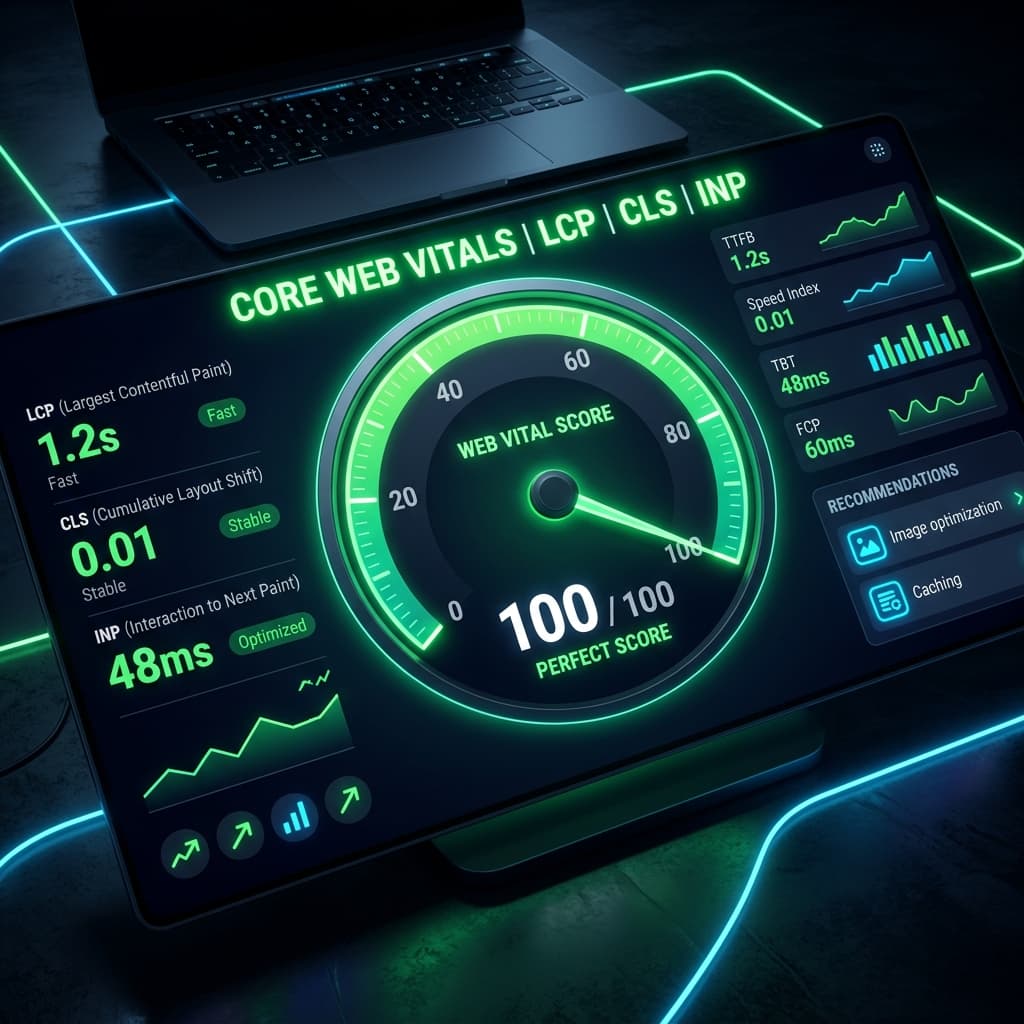 Shopify performance example screenshot